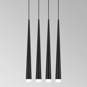 Φωτιστικό Οροφής - Ράγα 01220-09BR G9  LED 85cm Black Luma