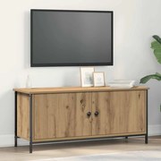 vidaXL Ντουλάπι Τηλεόρασης artisan δρυς 100 x 35 x 45 εκ.