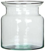 Βάζο Mathew 02.1018679 12,5x12cm Clear Γυαλί