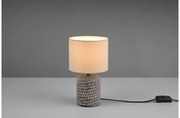 Επιτραπέζιο Φωτιστικό 1xE14 Καφέ Κεραμικό 26cm Mala R50941044 Trio Lighting-R50941044-Καφέ R50941044