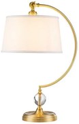 Επιτραπέζιο Φωτιστικό E27 60W IP20 Jenkins Elstead Lighting QZ-JENKINS-TL-BB Ορείχαλκος