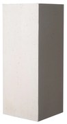 Supergreens Γλάστρα Πήλινη Κάθετη Rocky Γκρι Ανοιχτό M 27x27x60 εκ. - B-8050-8 - B-8050-8