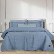 Κουβέρτα Πικέ Υπέρδιπλη (230x250) Greenwich Polo Club Solid 3400 Blue