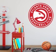 Αυτοκόλλητo τοίχου NBA Atlanta Hawks SP45 30cm