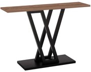Κονσόλα Wirmo 197-000226 110x30x80cm Walnut-Black