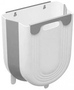 Πτυσσόμενος Κάδος Απορριμμάτων 7l 21.5x11x20cm Γκρι CLN-0053  CLN-0053