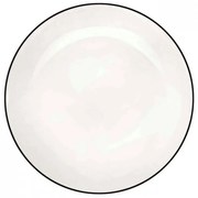 Πιάτο Γλυκού A table 1905113 21cm White-Black Asa Bone China