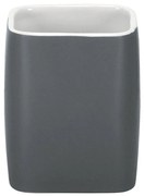 Ποτήρι Οδοντόβουρτσας Cubic 5066 Anthracite Kleine Wolke Clay