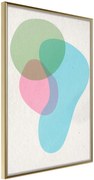 Αφίσα - Pastel Sets III - 40x60 - Χρυσό - Χωρίς πασπαρτού