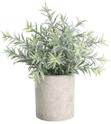 Τεχνητό Φυτό Σε Κασπώ 428026 Φ16x24cm Green Eglo Πλαστικό