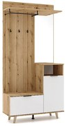PRZEDPOKÓJ ZESTAW P-013 DĄB EVOKE / BIAŁY DIOMMI-80-3762