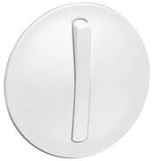 Πλακίδιο Διακόπτη Στενό Λευκό Celiane 065001 Legrand-65001-Λευκό 065001