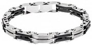 Βραχιόλι Senza Men&#039;s Steel Double Face