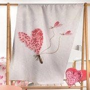 Πετσέτα Θαλάσσης Παιδική Velour Lollipop Pink Saint Clair Θαλάσσης Cotton-Velor