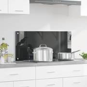 vidaXL Πίσω Πάνελ Κουζίνας Σκούρο γκρι 90 x 40 x 0.6 εκ.