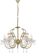 Φωτιστικό Κρεμαστο Aca DLA12155P FABERGE Οξυντέ (Bronzed)