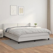 ΚΡΕΒΑΤΙ BOXSPRING ΜΕ ΣΤΡΩΜΑ ΛΕΥΚΟ 180X200 ΕΚ. ΣΥΝΘΕΤΙΚΟ ΔΕΡΜΑ 3127266