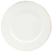 Πιάτο Ρηχό Savoi 03.100.01 27cm Ivory-Gold Cryspo Trio Πορσελάνη