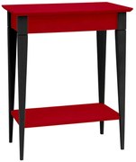 Κονσόλα Mimo S MIMOCSBL12 65x35x74cm Red-Black Mdf,Ξύλο