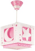 Παιδικό Φωτιστικό Οροφής Μονόφωτο Ango Moon Pink 63232 S