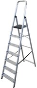 Πτυσσόμενη σκάλα Altipesa Ασημί Αλουμίνιο