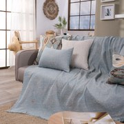 Ριχτάρι Tivoli 05 Blue Teoran Πολυθρόνα 180x150cm Βαμβάκι-Πολυέστερ