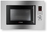 Pyramis 30 Inox Φούρνος Μικροκυμάτων Εντοιχιζόμενος 59,5x39x39,5 cm