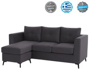 Intrahome ΚΑΝΑΠΕΣ ΓΩΝΙΑ ΑΝΑΣΤΡΕΨΙΜΗ PONZCASABLANCA ΥΦΑΣΜΑ ΑΛΕΚΙΑΣΤΟ ΣΑΠΙΟ ΜΗΛΟ 200x140x88Υεκ. .02 intraho-1627615