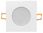 LED SPOT IP65 WHITE SQUARE 5W 4.000K 230V AC 410Lm 120° Ra80 ACA VERA540SWN