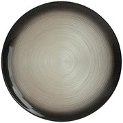 Πιατέλα Σερβιρίσματος Στρογγυλή (Φ33) S-D Noir &amp; Arg 140627E