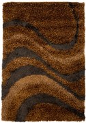 Χειροποίητο Χαλί Street Fashion WAVES GOLD Royal Carpet &#8211; 140×200 cm 140X200