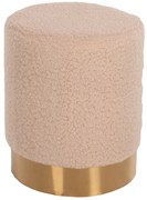 ΣΚΑΜΠΟ LEVY HM8408.20 ΜΠΟΥΚΛΕ ΥΦΑΣΜΑ ΕΚΡΟΥ ΜΕ ΧΡΥΣΗ ΒΑΣΗ Φ35x42Υ εκ.