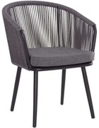 Πολυθρόνα Harriet HM5548.13 60x62x80,5cm Anthracite