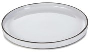 CARACTERE WHITE CUMULUS DINNER PLATE 26X26X2,2CM ΣΕΤ 4τμχ - Espiel