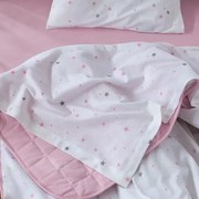 Σετ Σεντόνια Λίκνου Nene 70x110 - Pink 5206482039018