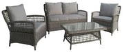 Bluimis ΣΕΤ ΣΑΛΟΝΙ ΚΗΠΟΥ WICKER - RATTAN SYDNEY BL-200-02-014