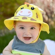 Παιδικό Καπέλο Με Αντιηλιακή Προστασία UPF50 ZooZoocchini Giraffe Κίτρινο 12-24 Μηνών