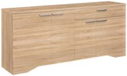 Insi Palace μπουφές με 4 πόρτες και ένα συρτάρι 186x45x84εκ. Sonoma  009.GM12