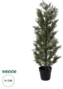 GloboStar® Artificial Garden LEMON CYPRESS 20151 Τεχνητό Διακοσμητικό Φυτό Λεμονόκυπάρισσο Υ120cm