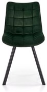 K332 chair, color: dark green DIOMMI V-CH-K/332-KR-C.ZIELONY