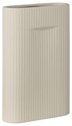 Βάζο Line Κεραμικό Off White W16,5 x L6,5 x H26 cm HOUSE NORDIC