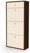 Παπουτσοθήκη 321 Βέγγε/Άστρα, 28x67x139, Genomax Genom1210048321