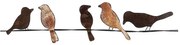 Διακοσμητικό Τοίχου Muhabbet 891TNL2234 81x18cm Multi Wallity Μέταλλο