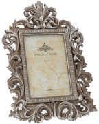 Κορνίζα Σκαλιστή 89738 20x2x29cm Silver Polyresin