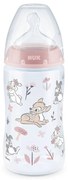 Μπιμπερό First Choice Plus Bambi 10741486 Με Θηλή Σιλικόνης 300ml 6-18 Μηνών Pink Nuk 300ml Πολυπροπυλένιο