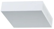 ACA L36310100B  Απλίκα Τετράγωνη 10*10 Edge Shelf 4watt Led 3000K Μέταλλο Λευκό  Ματ