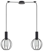 Φωτιστικό Οροφής Adept Tube 77-8536 50x20x300cm 2xE27 60W Black Homelighting