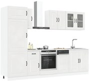 vidaXL Σετ Ντουλάπια Κουζίνας 8 Τεμαχίων Kalmar Επεξεργασμένο Ξύλο