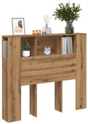 vidaXL Ντουλάπι κεφαλάρι Δρυς τεχνίτης 120x19x104,5 cm