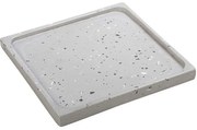 Διακοσμητική Πιατέλα Μωσαϊκό TZG102 22x22x2cm Grey Espiel Cement